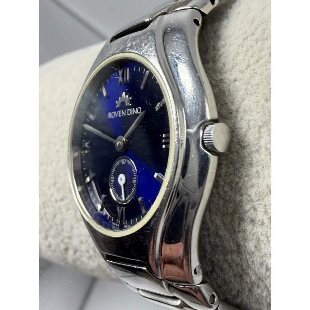 Roven Dino New Battery Swiss Capri 2019L Sapphire Crystal Ladies Watch 27MM 6.5